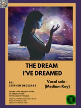 The Dream I've Dreamed Vocal Solo & Collections sheet music cover